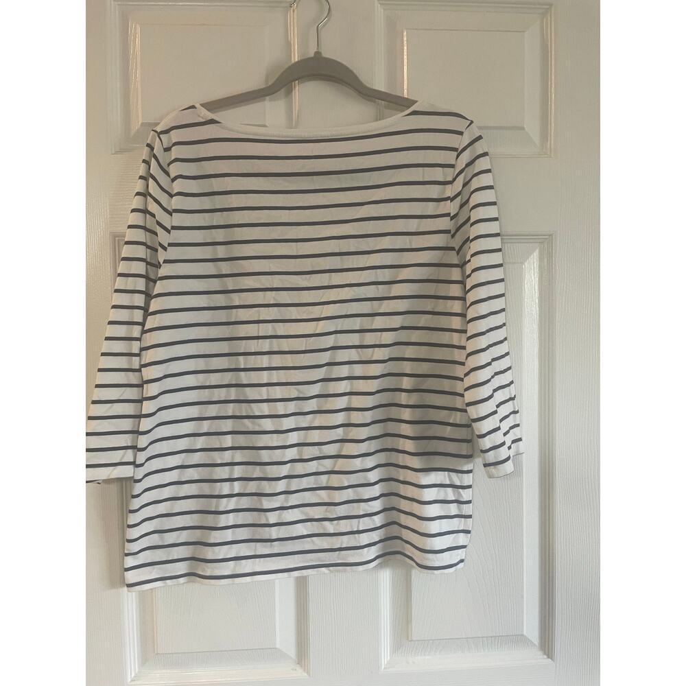 Talbots classic 3/4 length tshirt. Size Large Petitie - Picture 3 of 12
